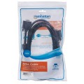 Kabel VGA Manhattan 15 M/15 M, 3m, ferryt, czarny - 1379300
