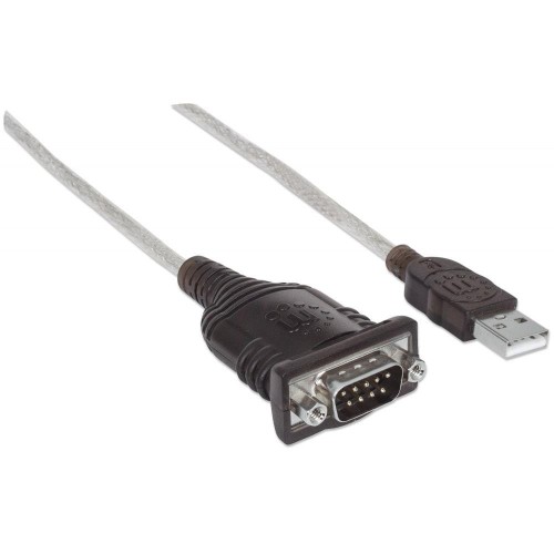 Kabel adapter Manhattan USB/COM RS232 0,45m - 1379316