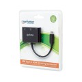 Kabel adapter Manhattan USB-C 3.1 na HDMI/USB-A/USB-C - 1379327