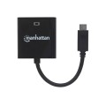 Kabel adapter Manhattan AV USB-C 3.1 na HDMI M/F 1080p 4K - 1379333