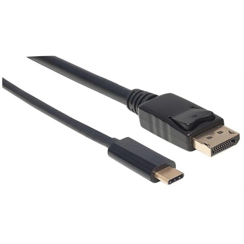 Kabel adapter Manhattan USB-C 3.1 / DisplayPort 4K*60Hz 1m czarny - 1379360