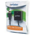 Kabel adapter Manhattan HDMI na VGA 1080p M/F MicroUSB - 1379381