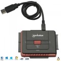 Kabel adapter Manhattan USB/SATA IDE 3,5/2,5" 1,8m - 973470