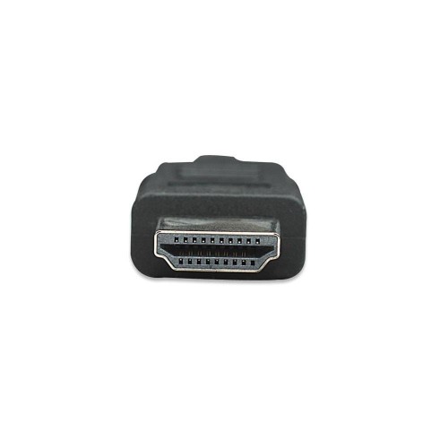 Kabel Manhattan HDMI/HDMI M/M 1.4 Ethernet, niklowane złącza, 10m, czarny - 1379416