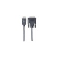 Adapter Manhattan HDMI męski na DVI-D 24+1 męski, Dual Link, 1,8m, czarny - 1379421