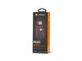 Kabel Natec Extreme Media USB-C - USB-A M/M 1m kątowy lewo/prawo czerwony - 1379428