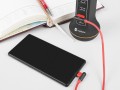 Kabel Natec Extreme Media micro USB-B - USB-A M/M 1m kątowy lewo/prawo czerwony - 1379431