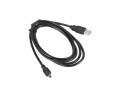Kabel USB mini 2.0 Natec Extreme Media AM-BM5P (CANON) 1,8m z dławikiem ferrytowym (blister) - 1379468