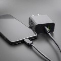 Kabel USB Qoltec 3.1 typ C męski | USB 3.1 typ C męski | 2m | Czarny - 1379569