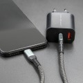 Kabel USB Qoltec 2.0 typ C | USB 2.0 typ C 100W | QC 3.0 | PD | 1.5m | Czarny - 1379652