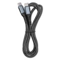 Kabel USB Qoltec 2.0 typ C | USB 2.0 typ C 100W | QC 3.0 | PD | 1.5m | Czarny - 1379654