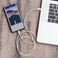 Kabel USB Qoltec 2.0 typ C | USB 2.0 typ C 60W | QC 3.0 | PD | 1.5m | Biały - 1379666