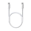 Kabel USB Qoltec 2.0 typ C | USB 2.0 typ C 60W | QC 3.0 | PD | 1.5m | Biały - 1379670