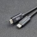 Kabel USB Qoltec 2.0 typ C | USB 2.0 typ C 240W | QC 5.0 | PD | 1m | Czarny - 1379677