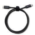 Kabel USB Qoltec 2.0 typ C | USB 2.0 typ C 240W | QC 5.0 | PD | 1m | Czarny - 1379678