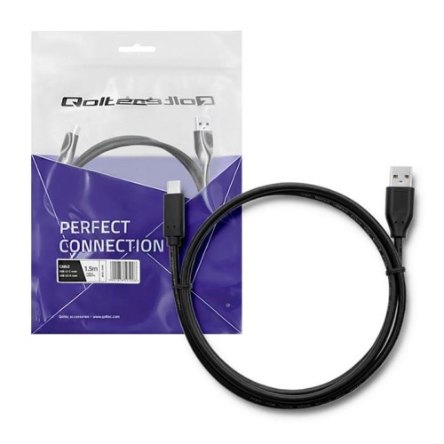 Kabel USB Qoltec 3.1 typC / USB 2.0 1,5m - 1379747