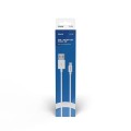 Kabel USB 2.0 Savio CL-124 USB A (M) - micro USB B (M) 2,1A, 2m, biały - 1181500