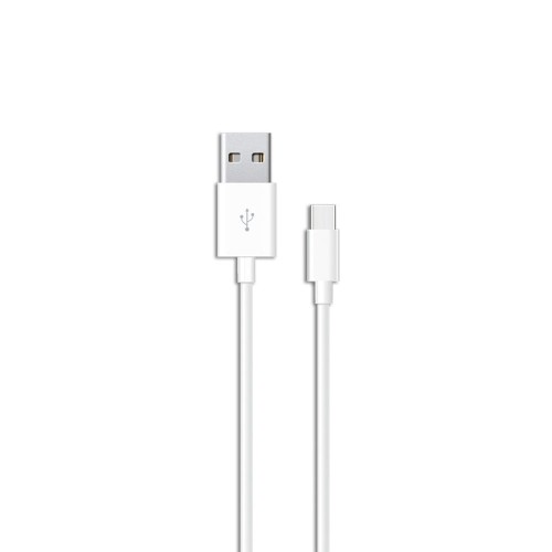 Kabel USB 2.0 Savio CL-126 USB A (M) - USB typ C (M) 5A, 1m, biały - 1038971