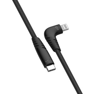 Kabel Silicon Power LK50CL, USB-C - lightning 1m, grey