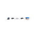 Extender HDBITT DVI Techly po skrętce Cat.5/5e/6 do 120m 1080p - 1380014