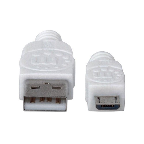 Kabel USB Techly USB A-MicroB M/M USB 2.0 Hi-Speed 0,3m - 1380075