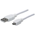Kabel USB Techly USB A-MicroB M/M USB 2.0 Hi-Speed 0,3m - 973907
