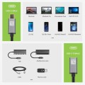 Kabel/Przedłużacz Techly USB-C 3.2 Gen2 M/F 1m czarny - 1380080