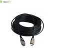 Kabel optyczny HDMI Techly HDMI-HDMI 2.0 M/M Ethernet 3D 4K, 30m, czarny - 973920