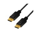 Kabel Techly DisplayPort 1.4 8K DP-DP M/M 1m czarny - 1311872