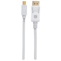 Kabel Techly Mini DisplayPort/DisplayPort 4K*60Hz 2m biały - 1380145
