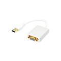 Adapter Techly USB3-SVGA USB 3.0 na VGA 1080p, biały 0,2m IDATA - 1380163