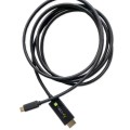 Kabel/Adapter Techly USB-C / HDMI 4K-60Hz DP Alt Mode 2m czarny - 1380175