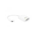 Adapter Techly USB31-VGA  USB-C 3.1 na VGA M/Ż, biały 0,15m IADAP - 1380230