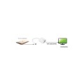 Adapter Techly USB31-VGA  USB-C 3.1 na VGA M/Ż, biały 0,15m IADAP - 1380231