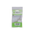 Adapter Techly MDP-HDMIF Mini DisplayPort męski na HDMI żeński, biały 0,15m IADAP - 1380242