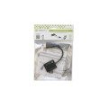 Adapter Techly HDMI-VGA2 HDMI męski na VGA żeński, czarny 0,1m IDATA - 1380244