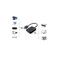 Adapter Techly HDMI-VGA2A HDMI męski na VGA żeński z audio, czarny 0,1m IDATA - 1380246