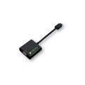 Adapter Techly HDMI-VGA4 mini HDMI (C) męski na VGA żeński, czarny 0,1m IDATA - 1380254