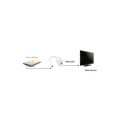 Adapter Techly USB31-HDMI USB-C 3.1 na HDMI M/Ż, biały 0,15m IADAP - 1380259