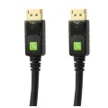 Kabel Techly DisplayPort/DisplayPort, M/M, czarny, 1m - 1380298
