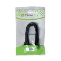 Kabel HDMI Techly HDMI/HDMI V1.4 M/M Ethernet Kątowy 2m czarny - 1380340