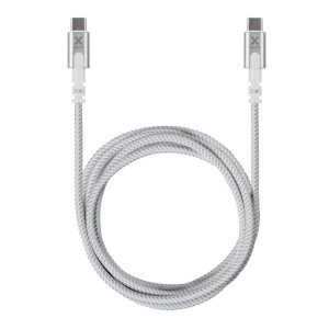 Kabel USB-C Xtorm Original USB-C/M - USB-C/M, Power Delivery 3.1, (EPR) Extended Power Range 240W, 2m, biały