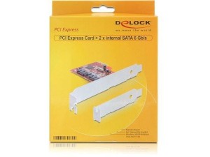 Kontroler SATA-III Delock PCI Express - SATA Internal x2 6Gb/s RAID Low Profile