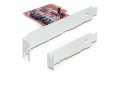 Kontroler SATA-III Delock PCI Express - SATA Internal x2 6Gb/s RAID Low Profile - 619071