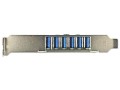 Kontroler USB 3.0 Delock  PCIe 6x USB zewn. + 1x wewn. - 1380461