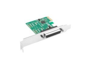 Karta Lanberg PCI Express -> LPT (DB25) x1 + śledź low profile
