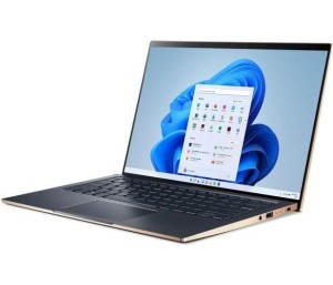 Notebook Acer Swift 5 NX.K0KEP.00B Touch 14"QHD/i5-1240P/16GB/SSD512GB/Iris Xe/W11 Blue