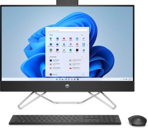 Komputer AIO HP 27-cb0109nw 27"/R5-5500U/8GB/SSD512GB/Radeon Graphics/WirelessKeyboard+Mouse/W11 Black