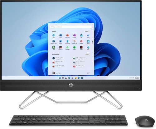 Komputer AIO HP 27-cb0129nw 27"/R5-5500U/16GB/SSD512GB/Radeon Graphics/WirelessKeyboard+Mouse/W11 Black - 1181683