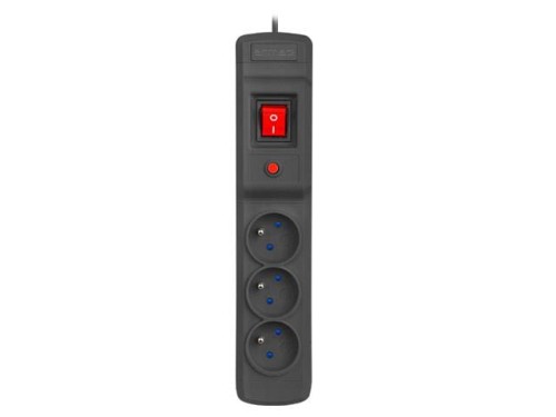 Listwa zasilająca Armac Multi M3 1,5M 3 gniazd czarny - 1384921